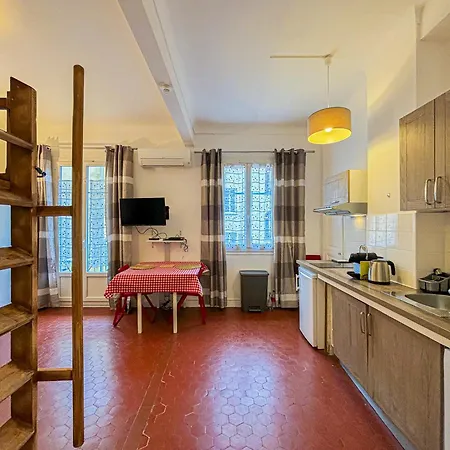 Port De - Wifi, Ac, 3 Pers Apartment Nice
